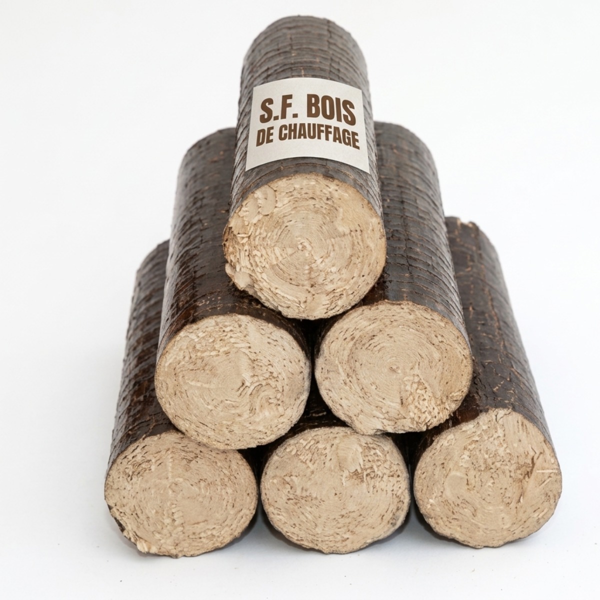 Bûches de Bois Compressé Premium – Haute Performance Calorifique